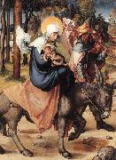 Albrecht Durer, The Seven Sorrows of the Virgin: The Flight into Egypt